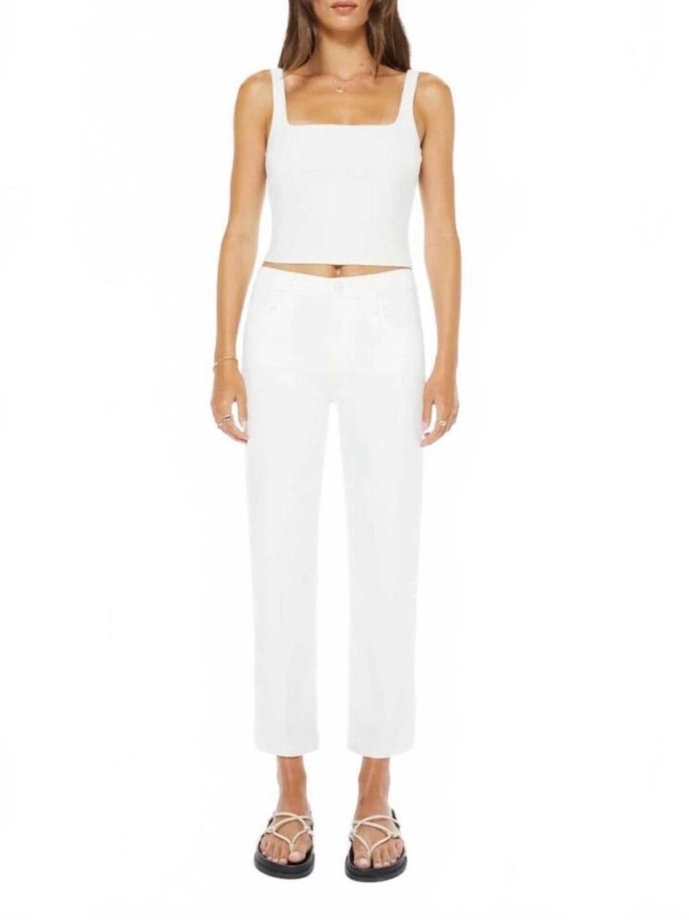Mother Newbie Ankle Jeans In Fairest Of Them All